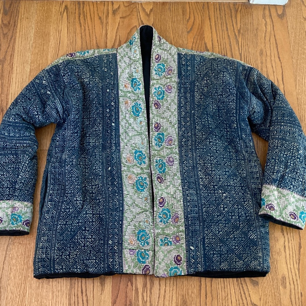 Vintage Hmong, Thailand Batik Jacket